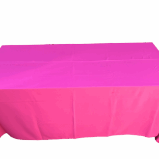 Large Tablecloth Cherise Pink