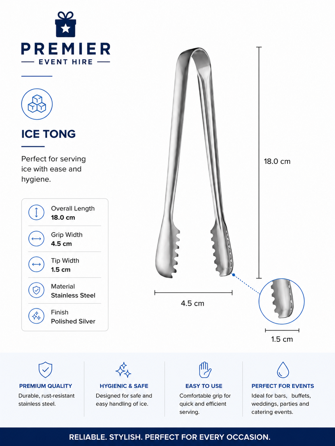 Ice Tong Hire - Image 2