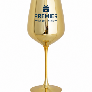 Apollo Gold Wine Glass